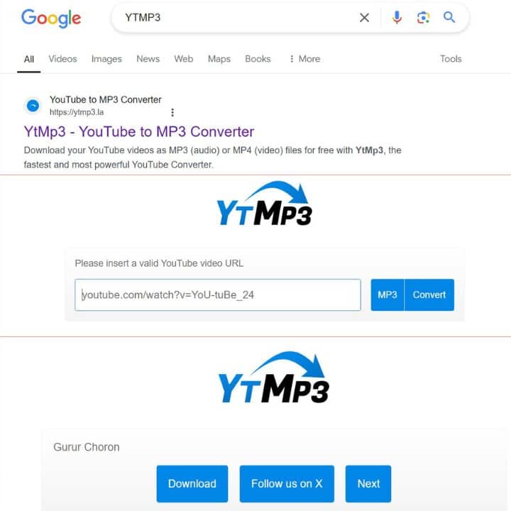 How to convert youtube music to mp3