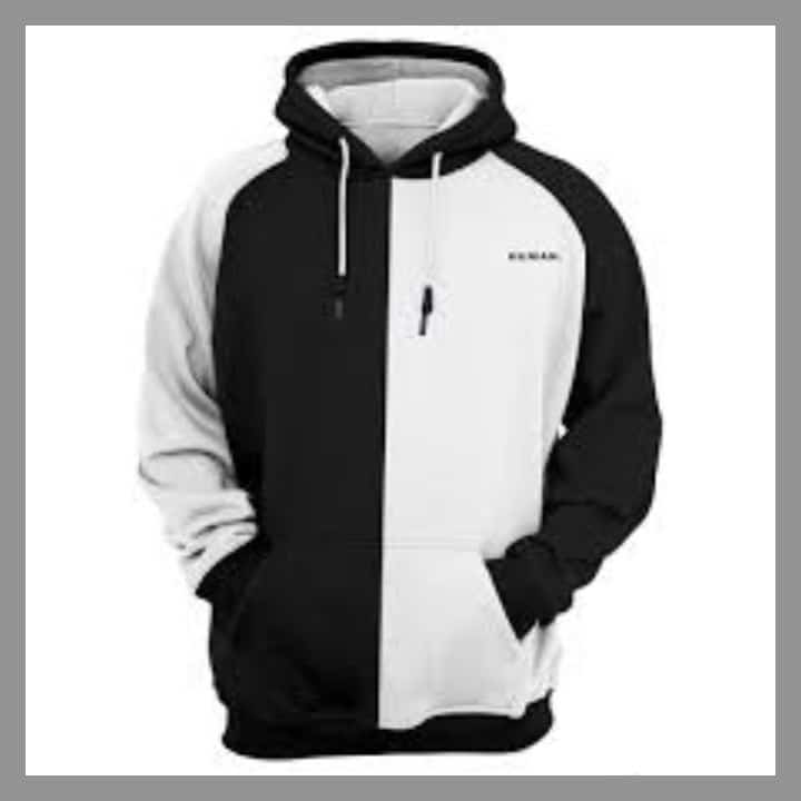 Black and White Hoodie