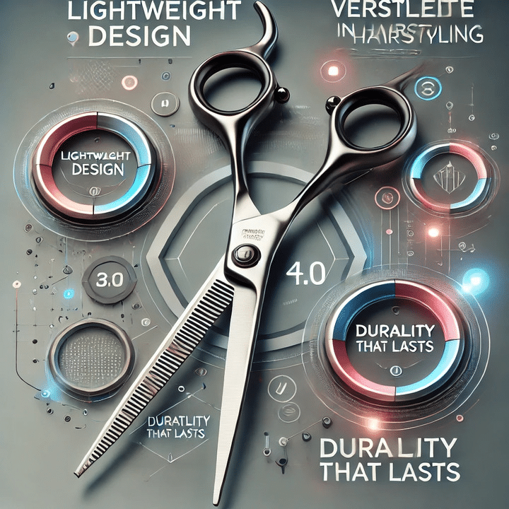 Features of Revolver 4.0 Hair Cutting Shears