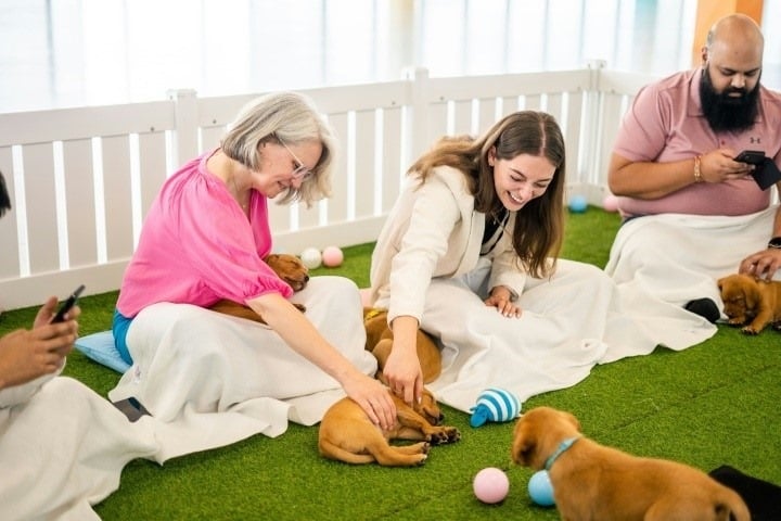 Georgia Puppy Yoga